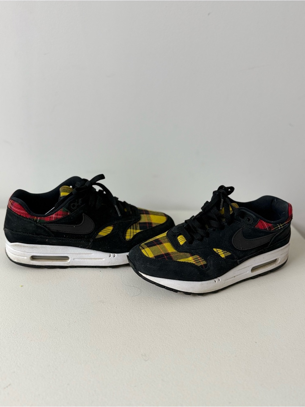 Nike Air Max 1 Premium Tartan Plaid Sneakers | Women’s 8